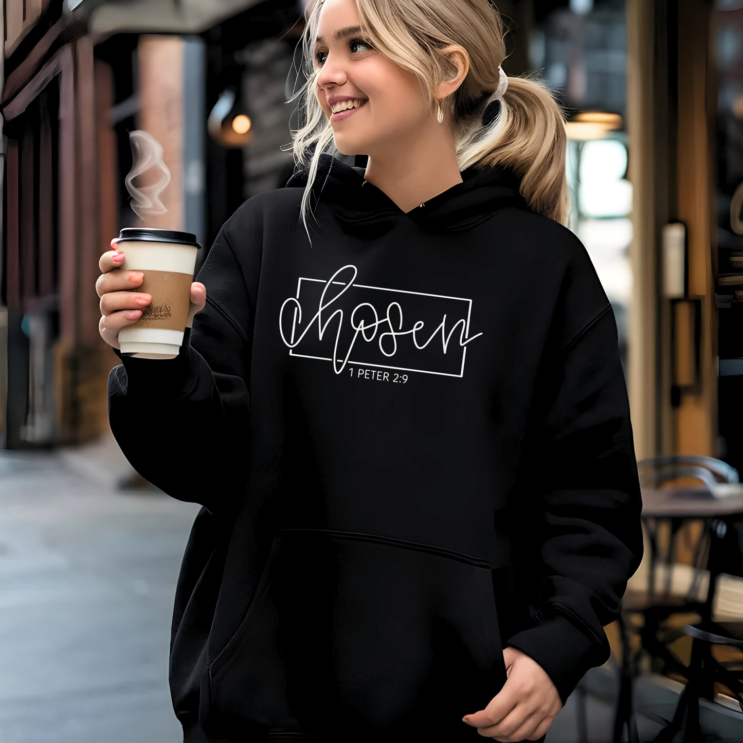 MAD Apparel Chosen Black Hoodie