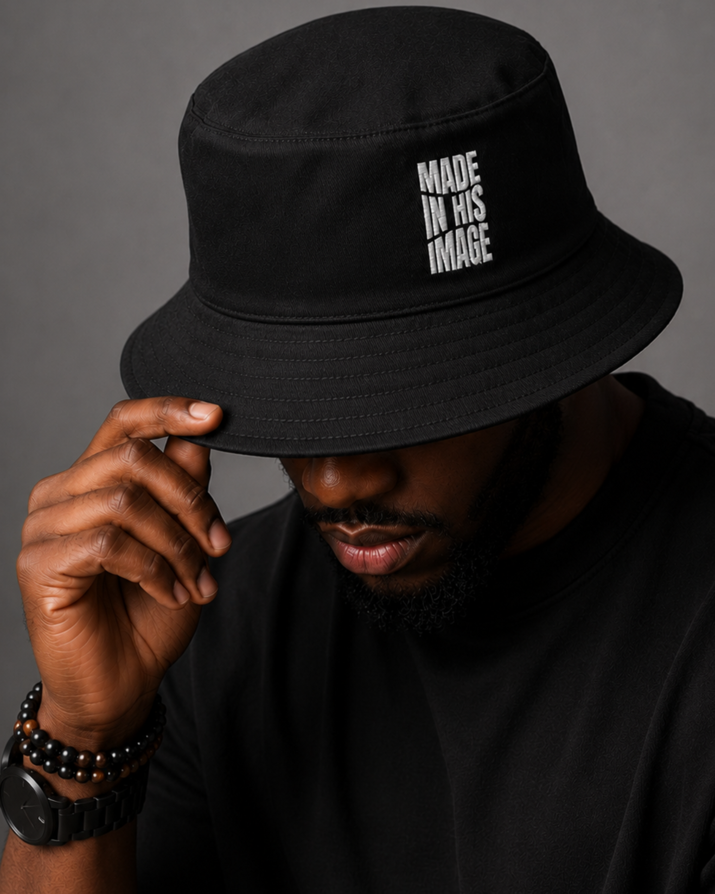M.A.D Apparel Bucket Hats Made In His Image Christian Bucket Hat