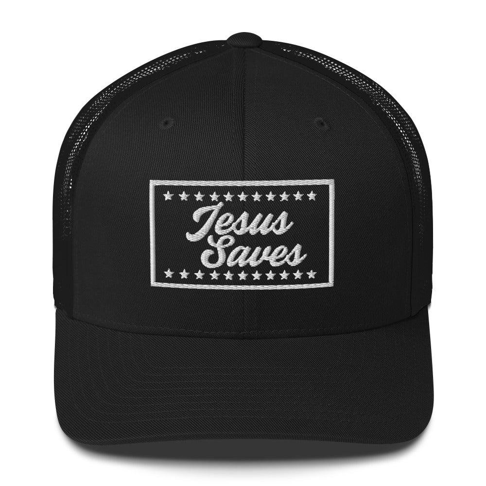 M.A.D Apparel Jesus Saves Trucker Cap