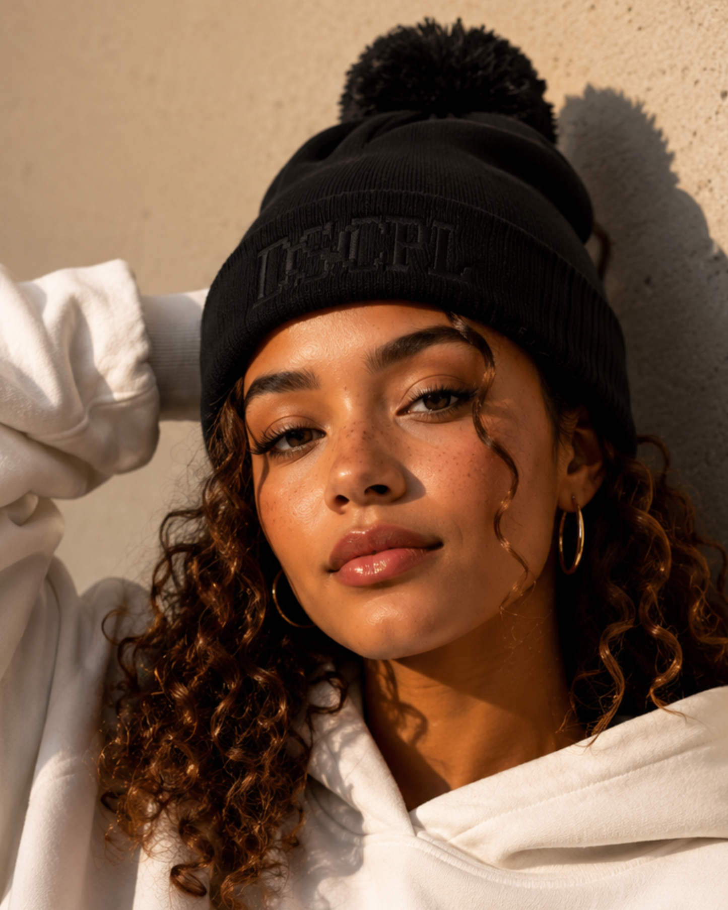 M.A.D Apparel Ltd Beanies DSCPL BEANIE Pom pom Christian beanie