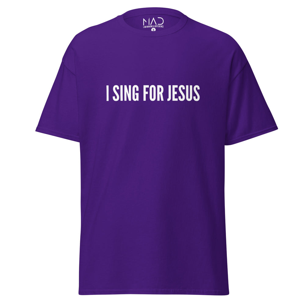 
                  
                    M.A.D Apparel Ltd Tees I Sing For Jesus Classic Worship T-shirt
                  
                