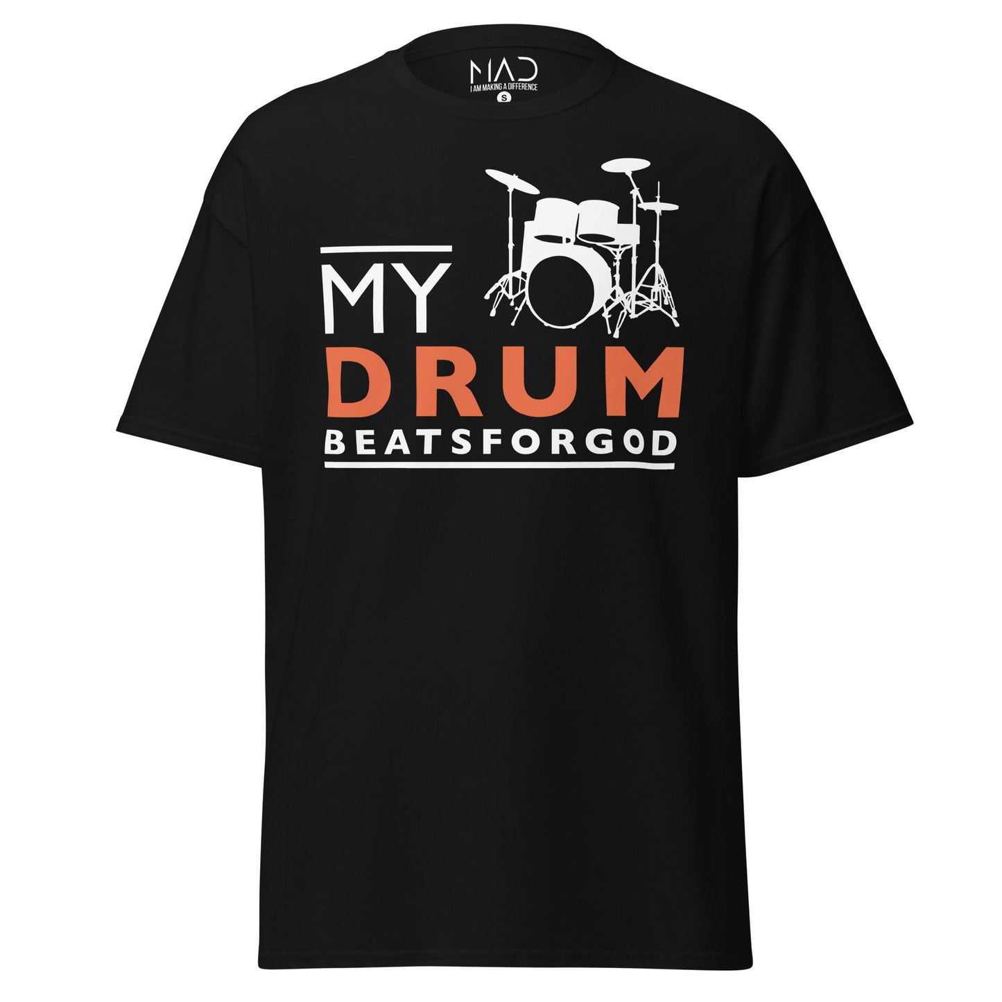 M.A.D Apparel Ltd Tees My Drum Beats Classic Worship T-shirt