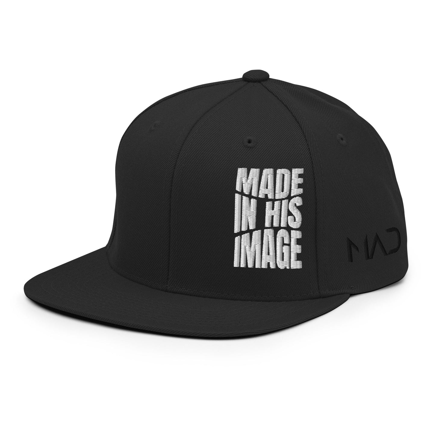 M.A.D Apparel Made In His Image Christian Snapback Hat