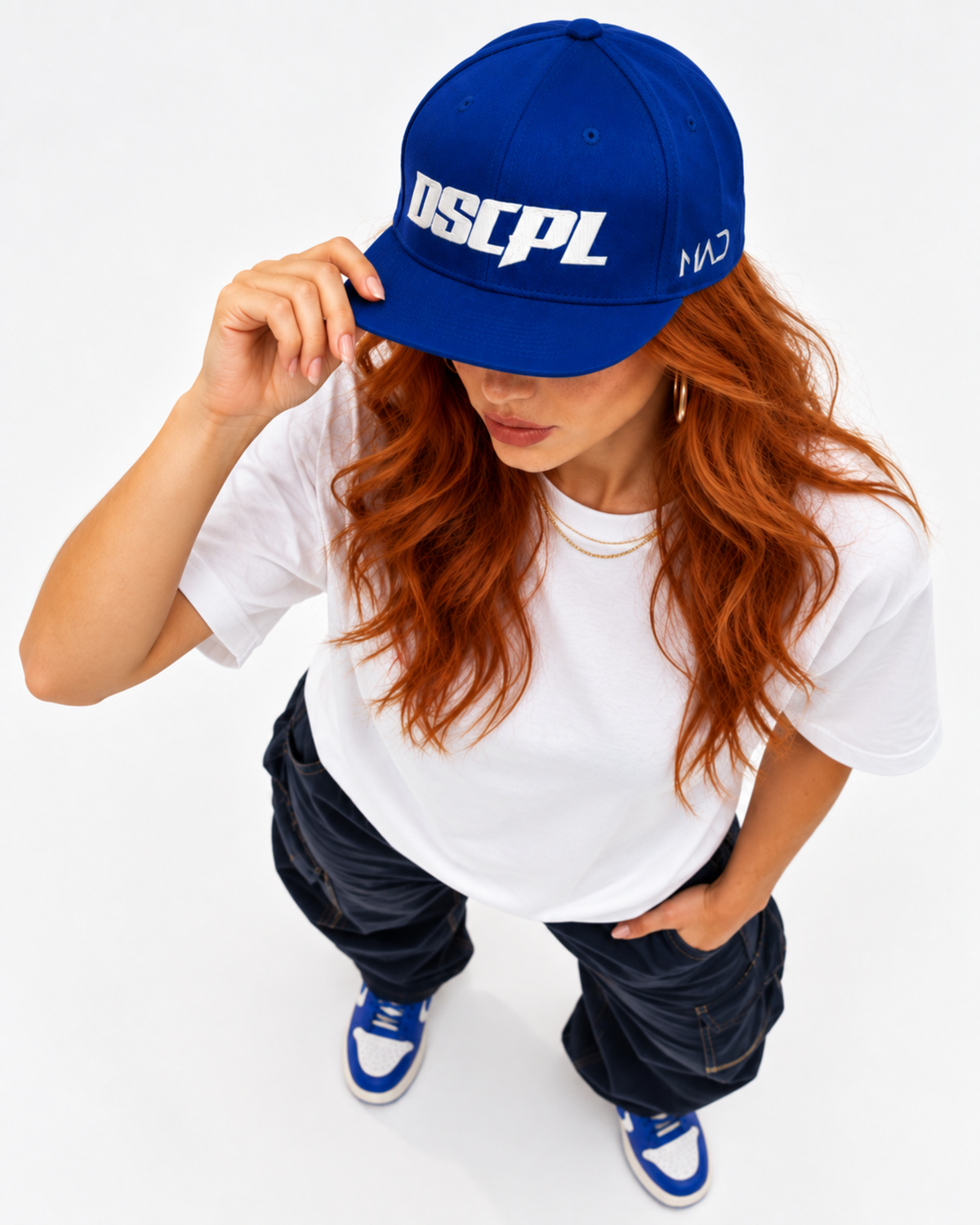 M.A.D Apparel Snapbacks DSCPL Christian Royal Blue Snapback Hat