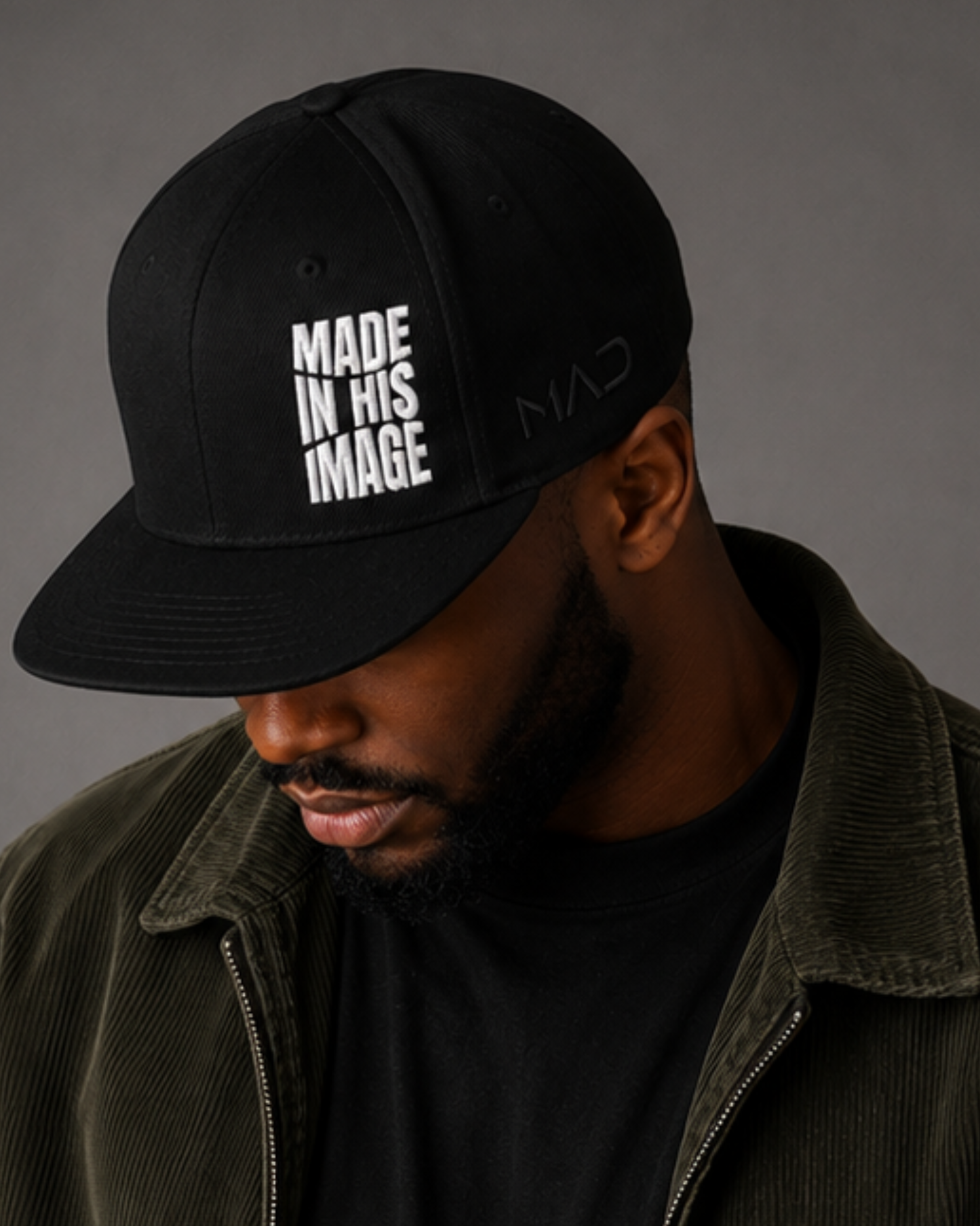 M.A.D Apparel Snapbacks Made In His Image Christian Snapback Hat