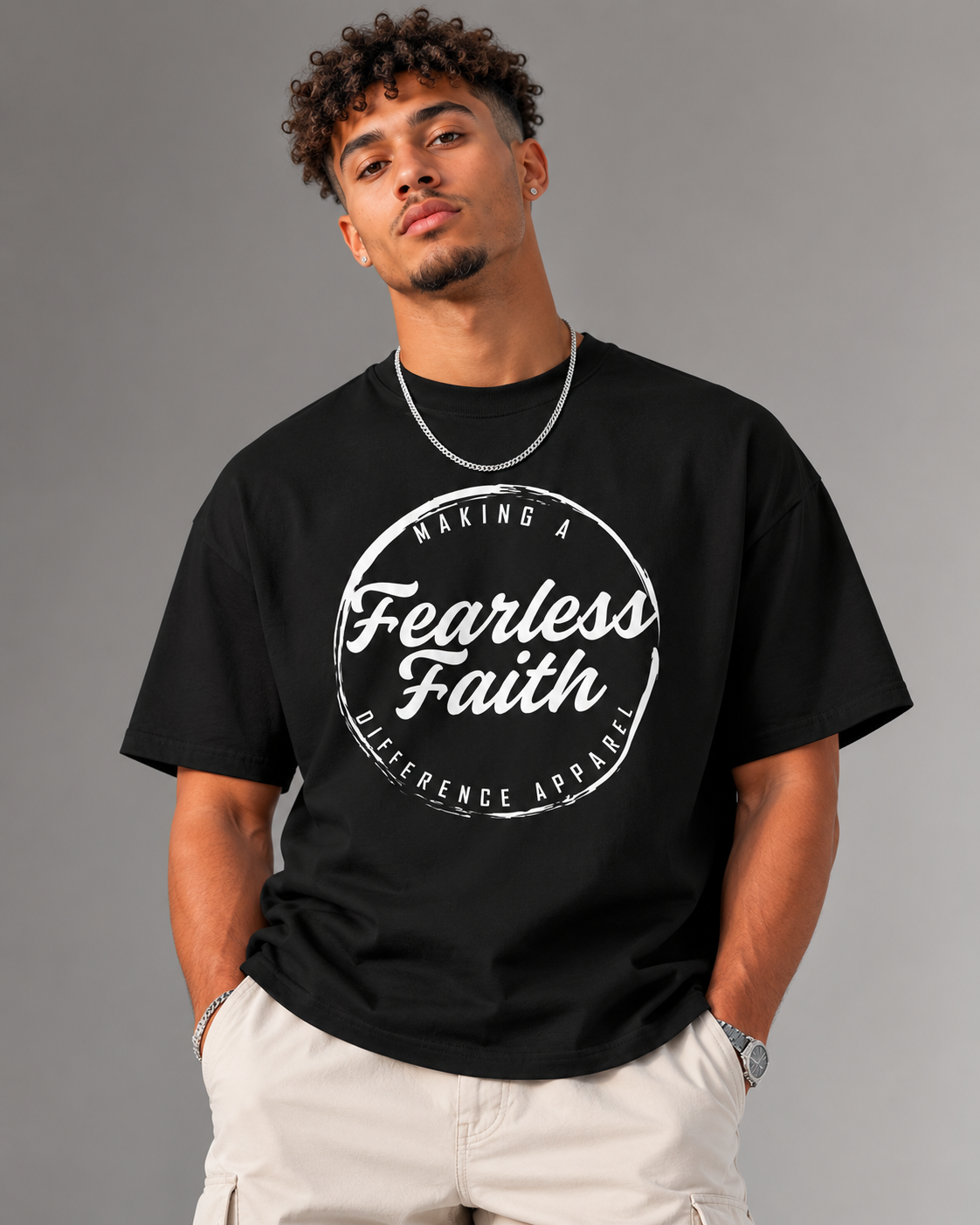 M.A.D Apparel T-shirt Fearless Faith T-Shirt