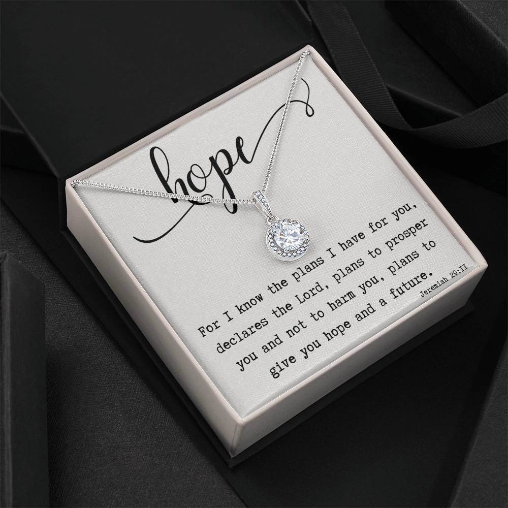 
                  
                    ShineOn Fulfillment Jewelry Hope Scripture Eternal Hope Necklace
                  
                