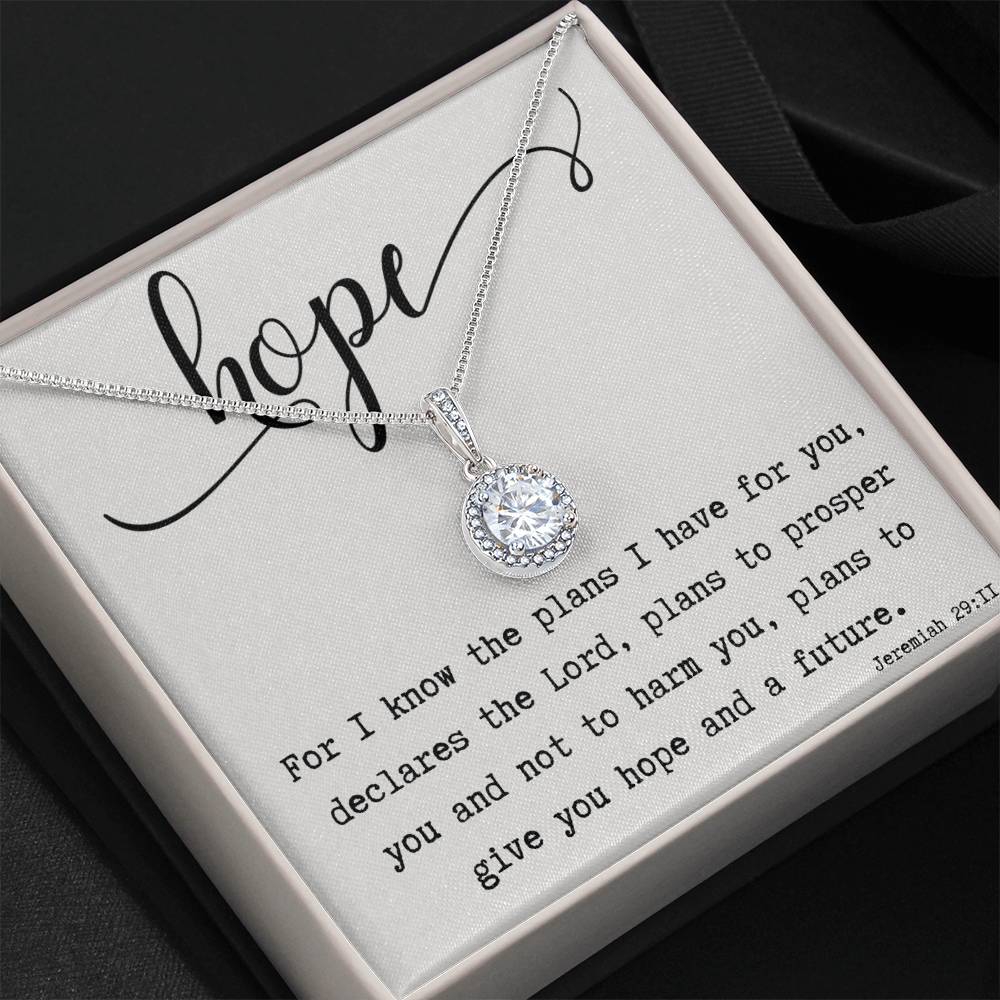 
                  
                    ShineOn Fulfillment Jewelry Hope Scripture Eternal Hope Necklace
                  
                