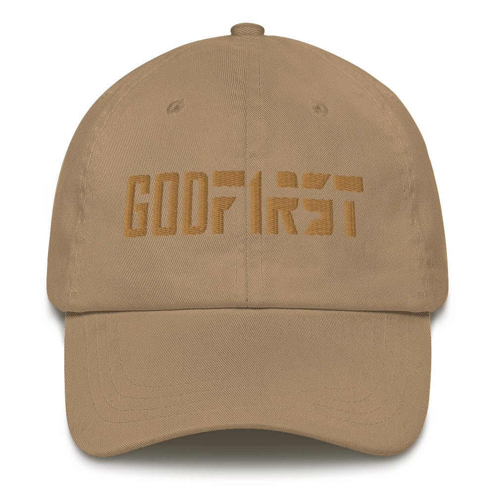 M.A.D Apparel Ltd Dad Cap God First Dad Faith hat