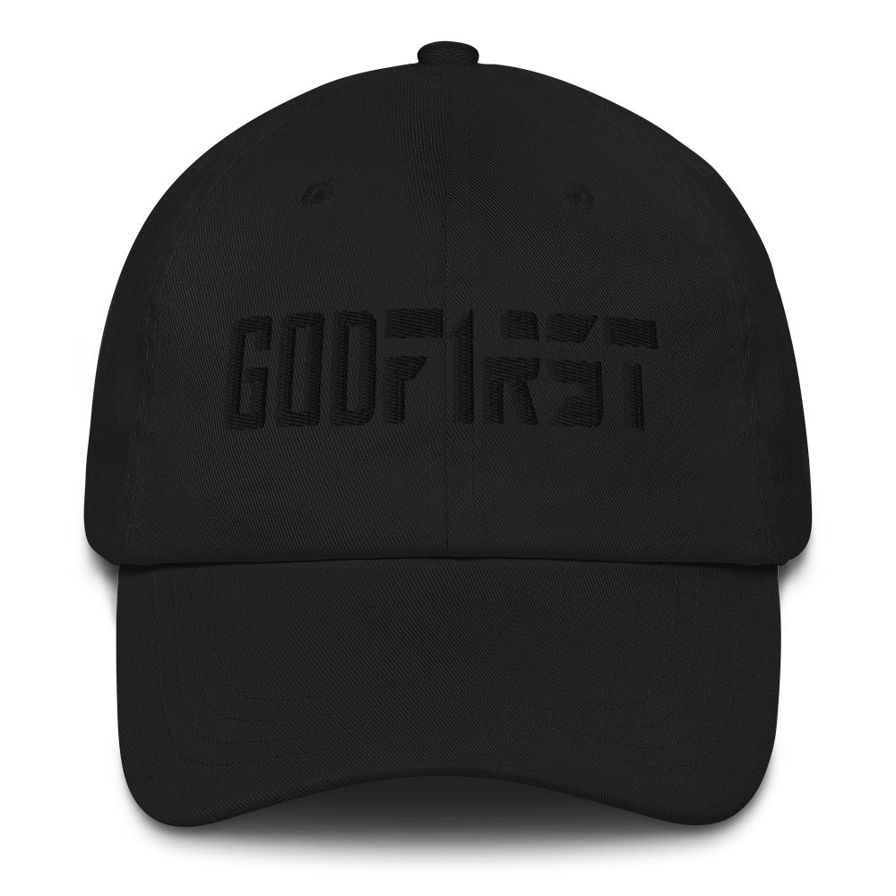 M.A.D Apparel Ltd Dad Cap God First Dad hat