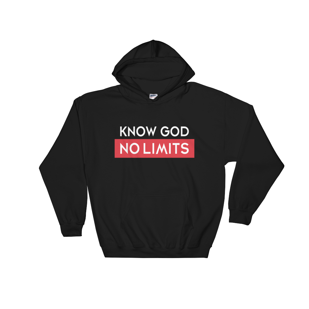 M.A.D Apparel Ltd Hoodies Know God No Limits Faith Hoodie