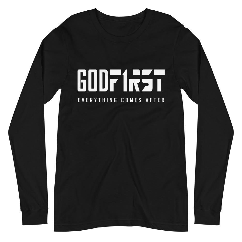 M.A.D Apparel Ltd Long Sleeve Tee God First Classic Faith Long Sleeve Tee