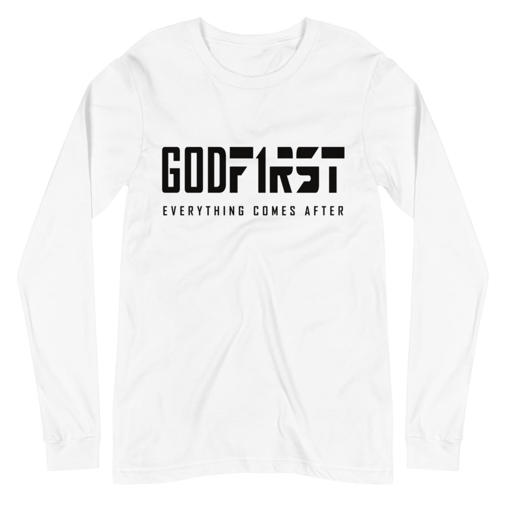 M.A.D Apparel Ltd Long Sleeve Tee God First Classic Long Sleeve Faith Tee