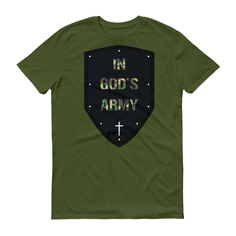 M.A.D Apparel Ltd Tees In God's Army Faith T Shirt